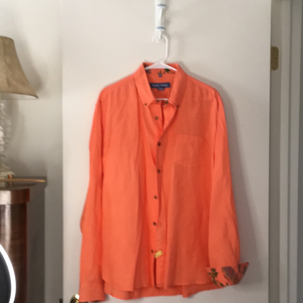 ALAN FLUSSER MENS LINEN SHIRT